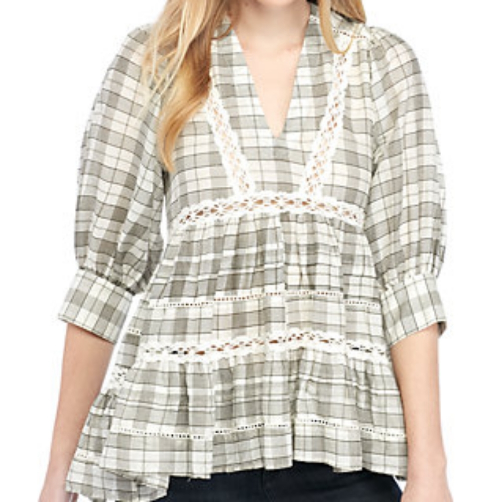 Free People Time Out Lace Tunic